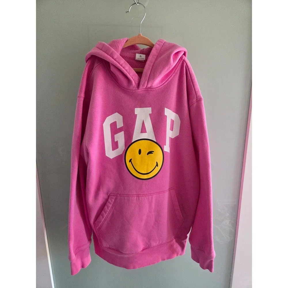 Gap‎ kids girls smiley world hoodie size 12